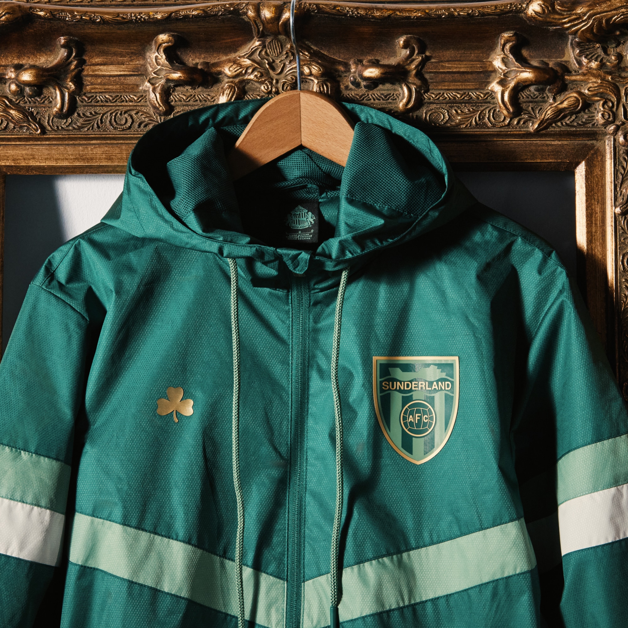Sunderland St Patricks Day Windrunner - Green - Unisex