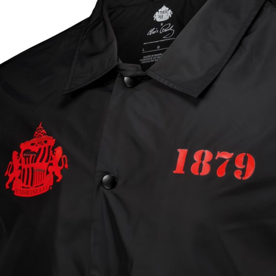 Sunderland x Elvis Jailrock Coach Jacket - Black - Mens