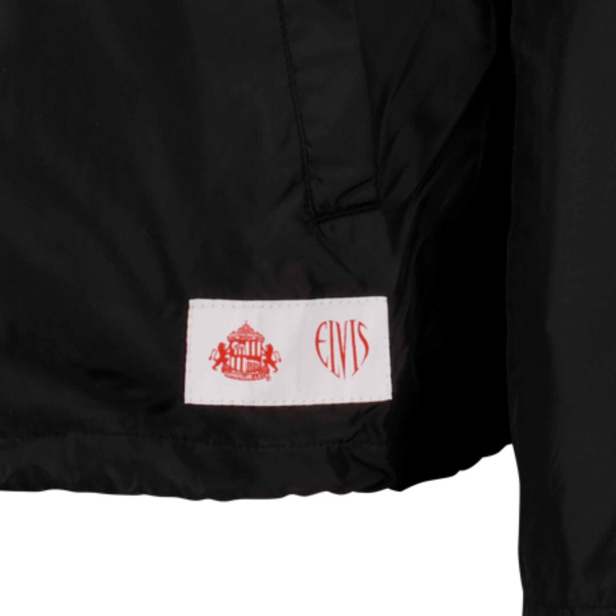 Sunderland x Elvis Jailrock Coach Jacket - Black - Mens