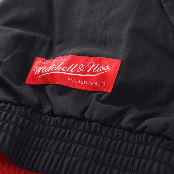 Sunderland x Mitchell & Ness Placket Windbreaker - Black / Red - Mens