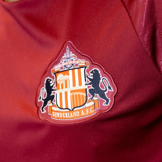 Sunderland Hummel Training Sideline Jacket - Dark Red