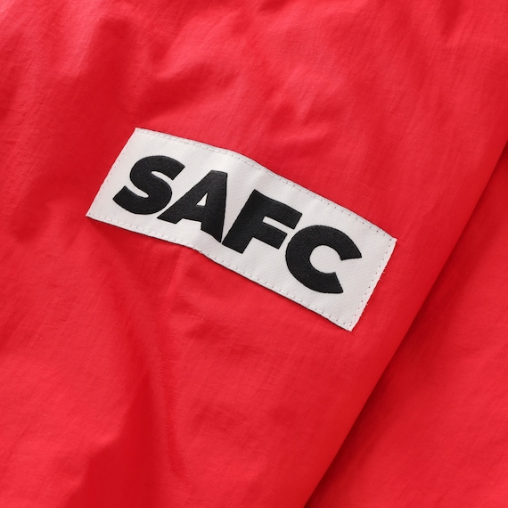 Sunderland x Mitchell & Ness Placket Windbreaker - Black / Red - Mens