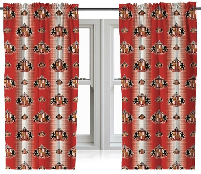 Buy the SAFC 66x54 Curtains online at Sunderland AFC Store