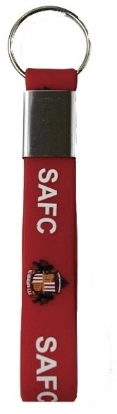 SAFC Crest Silicone Keyring