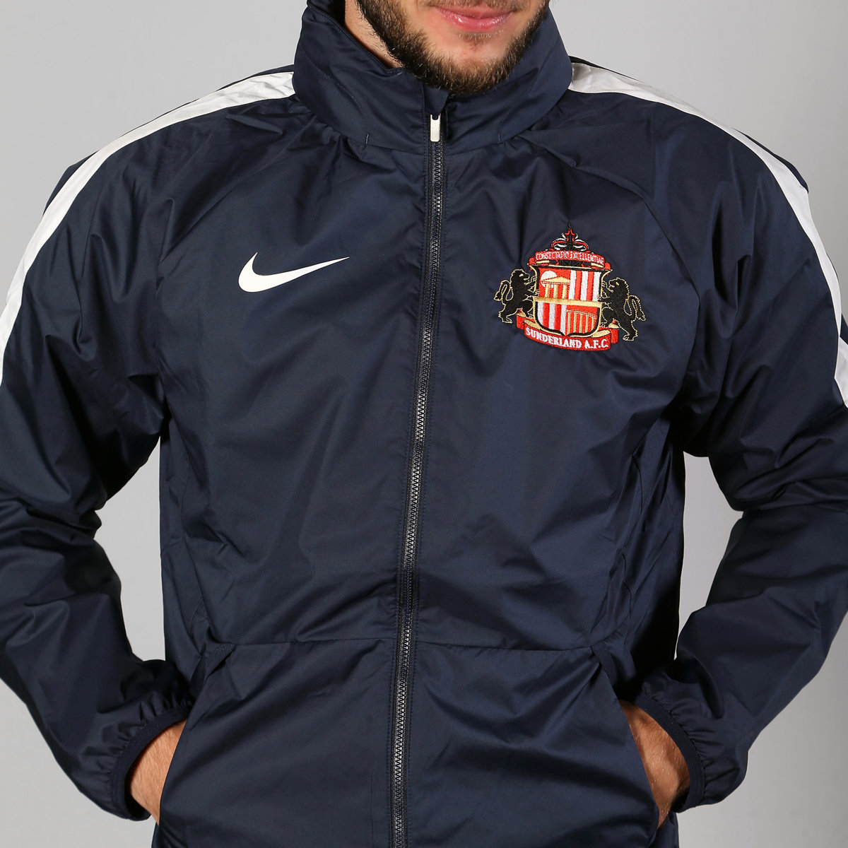 Buy the 21-22 Nike Rain Jacket online at Sunderland AFC Store