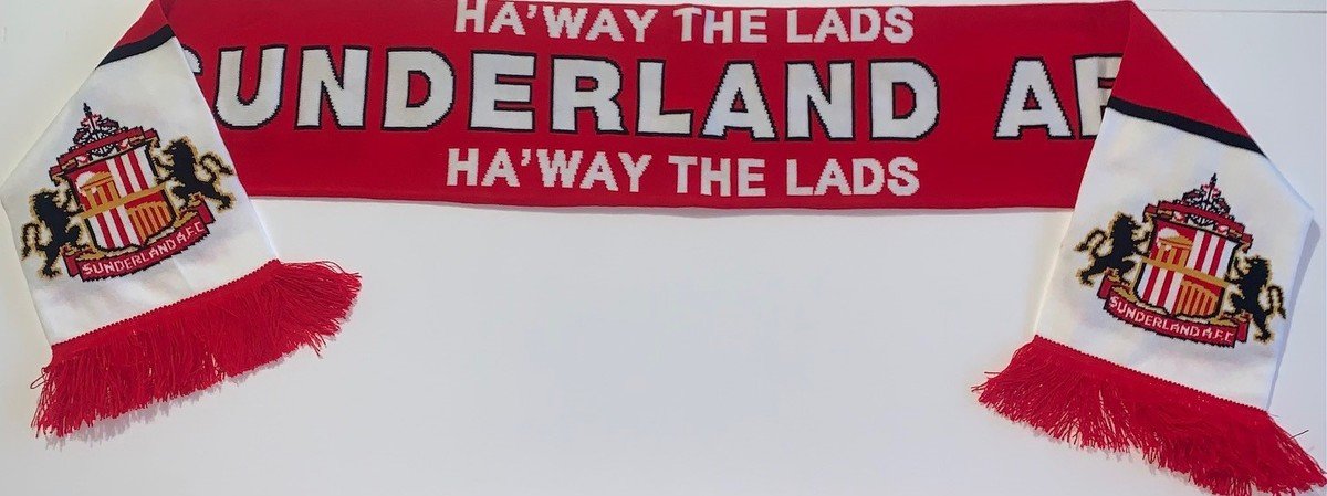 Buy the Ha'way The Lads Scarf online at Sunderland AFC Store