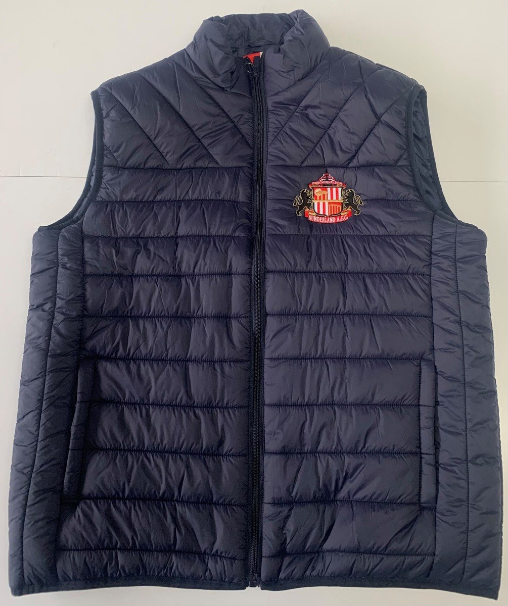 Adult Clayton Navy Gilet SAFCStore - Sunderland AFC Official Merchandise