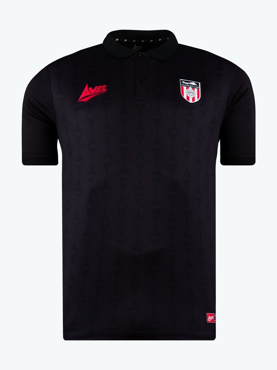 Buy the RETRO 94 BLACK TECH POLO online at Sunderland AFC Store