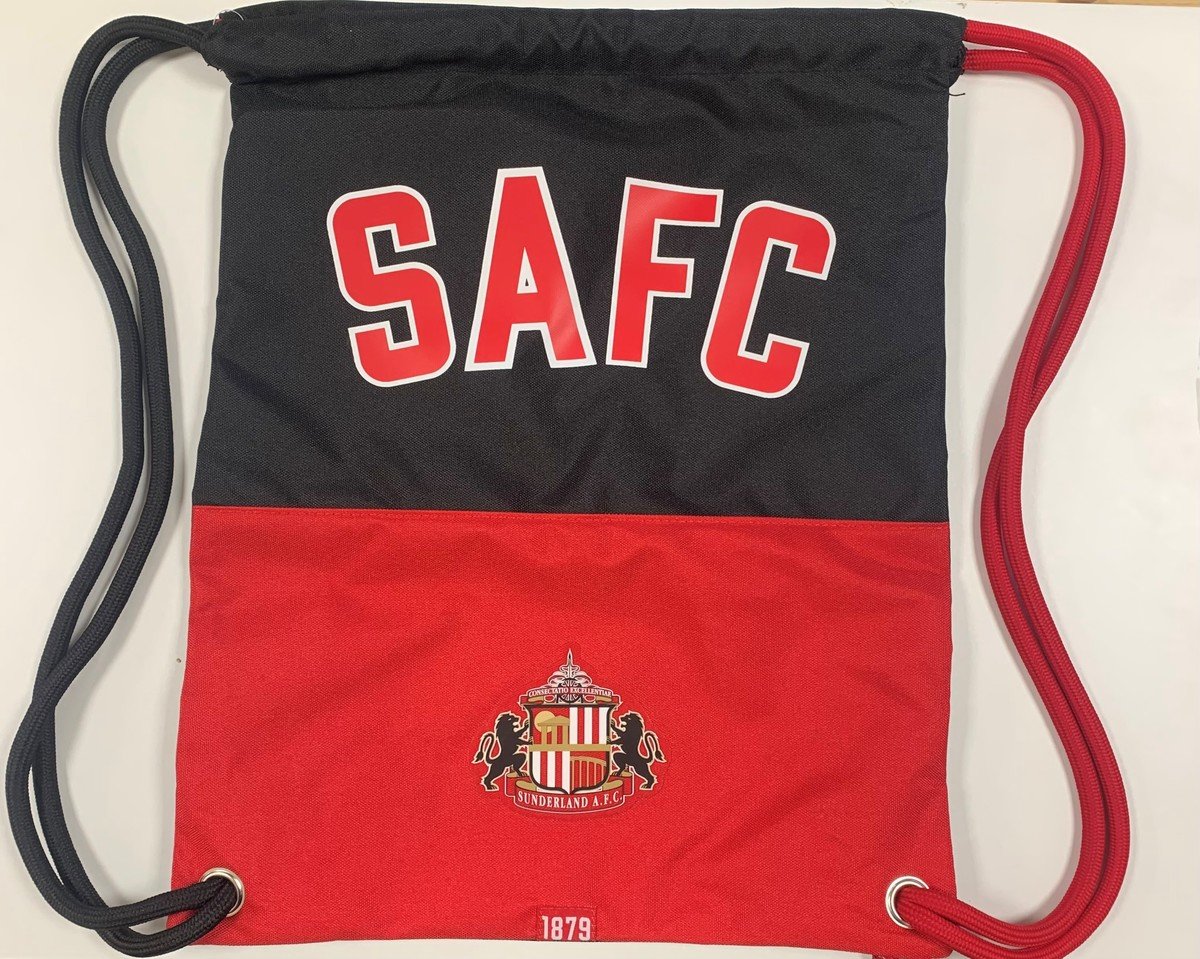 Buy the SAFC Drawstring bag online at Sunderland AFC Store
